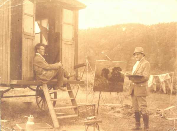 Bruijnesteijn en Ligtelijn, ca. 1916.